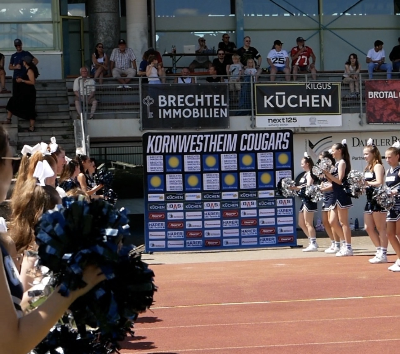 SV Kornwestheim Cougars Football - Sponsoring bei uns - in Kornwestheim-Ludwigsburg-Bietigheim - Werbung in Spielstätten